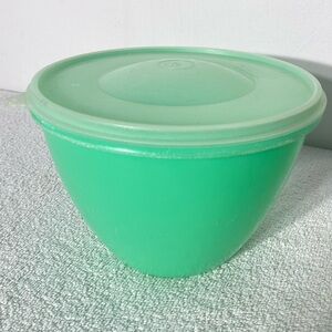 Vintage Tupperware Jadeite Super Crisp It Lettuce Keeper With Lid 2pc